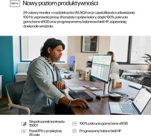 Monitor HP Series 5 524pn (9D9A7AA#ABB) 8