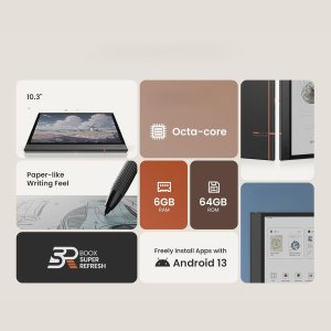 BOOX Tablet Note Air4 C 10,3" notatnik ePaper 64 GB Android 13 E-Ink 2024 3