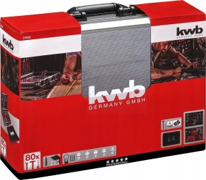 kwb ZESTAW narzędzi 80-częściowy Walizka profesjonalne nowe 4