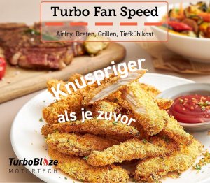 Frytkownica beztłuszczowa Cosori Air Fryer Turboblaze Airfryer 2024 DC601 9w1 XXL 6l 7