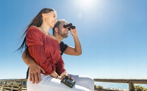 Lornetka Steiner BluHorizons 10x26 ochrona oczu kompaktowa lekka nowa 7