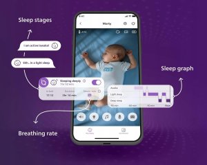 PHILIPS SCD973/26 Avent Premium elektroniczna niania śledzenie snu 3