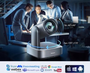 Tenveo VL12U Kamera internetowa strumieniowa 4K PTZ konferencyjna 12xzoom 2