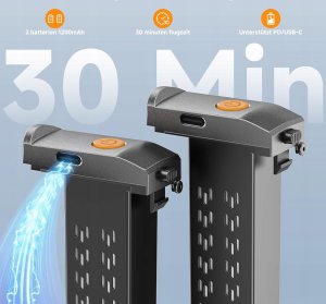 PLEGBLE Dron z kamerą bezszczotkowy silnik FPV RC WiFi 5G 4