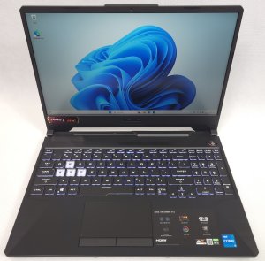 Laptop ASUS TUF F15 FX506H i5-11400H 16GB 512GB SSD RTX 3050 W11 Home Black 2
