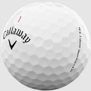 Piłki golfowe CALLAWAY CHROME SOFT X 3