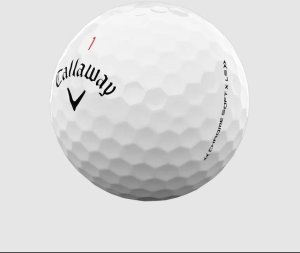 Piłki golfowe CALLAWAY CHROME SOFT X LS 3