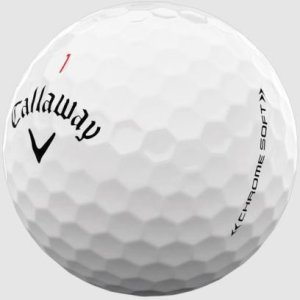 Piłki golfowe CALLAWAY CHROME SOFT (białe) 2