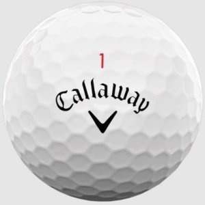 Piłki golfowe CALLAWAY CHROME SOFT (białe) 3