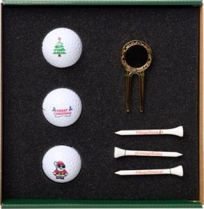 TOMA GOLF Piłki golfowe GOLF PLAYER Merry Christmas Pack (3 piłki) 3