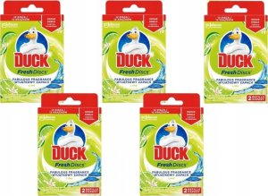 Duck, Żelowy krążek toaletowy, Lime, 2 x 36 ml 12