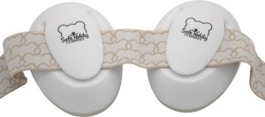 Słuchawki wygłuszające ochronne dzieci niemowląt beżowe 0miesięcy SafeTeddy 5