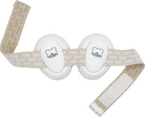 Słuchawki wygłuszające ochronne dzieci niemowląt beżowe 0miesięcy SafeTeddy 8