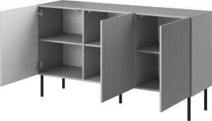 Komoda ASENSIO KM-1 150 cm jasnoszara HALMAR 5