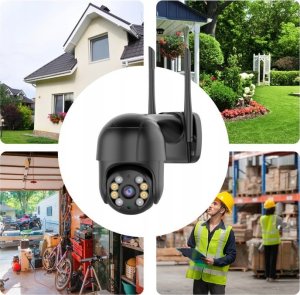 KAMERA WIFI IP SMART OBROTOWA 4MP QUAD HD MONITORING ZOOM 4X DETEKCJA ICSEE EUROLOOK Q8 8