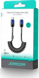 Kabel USB Joyroom USB-C - Lightning 1.5 m Czarny (JYR1102) 2
