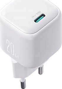 Ładowarka sieciowa Joyroom JR-TCG08 GaN USB-C 20W PD QC3.0 biała 4
