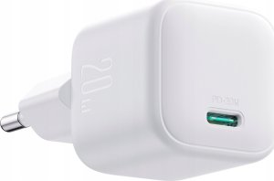 Ładowarka sieciowa Joyroom JR-TCG08 GaN USB-C 20W PD QC3.0 biała 6