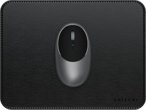 Podkładka na biurko ze skóry wegańskiej Satechi Premium Mouse Pad (black) 1