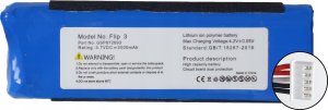 Tradebit Bateria Akumulator do Głośnika JBL FLIP 3 GSP872693 3000mAh 3,7V 3