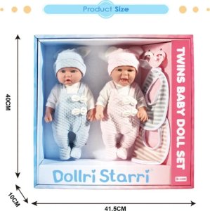 Lalki bliźnięta z akcesoriami 6