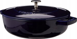 Głęboka patelnia do duszenia z pokrywką Staub - 24 cm, Niebieski 2