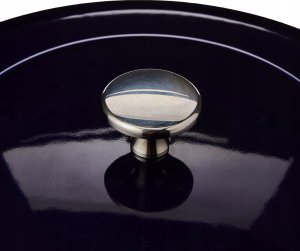 Głęboka patelnia do duszenia z pokrywką Staub - 24 cm, Niebieski 3