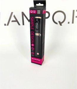 Selfie Stick + Statyw do telefonu 2w1 z pilotem różowy 73cm 6