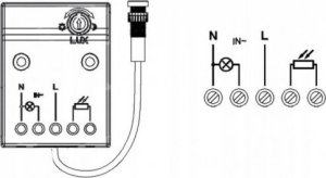 Czujnik zmierzchu LED IP65 3