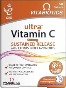 VITABIOTICS_Ultra Vitamin C suplement diety 60 tabletek 1