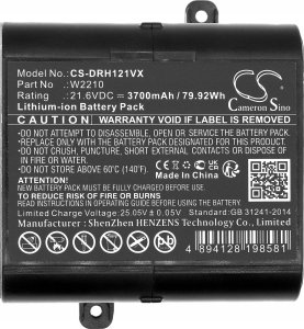 Akumulator Bateria typ W2210 do Dreame H12 H12 Pro Plus H13 Pro Plus / CS-DRH121VX 6