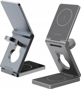 Ładowarka Vega Bezprzewodowa Ładowarka 3w1 QI MagSafe na Telefon Zegarek Słuchawki Proove / Titan Volt 6