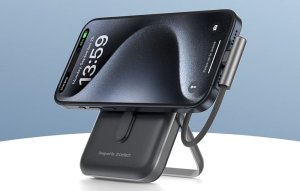Choetech Powerbank magnetyczny B735 10000mAh 20W PD + kabel USB-C czarny 3