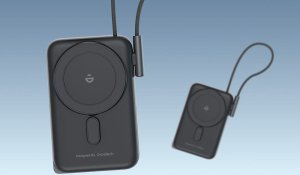 Choetech Powerbank magnetyczny B735 10000mAh 20W PD + kabel USB-C czarny 5