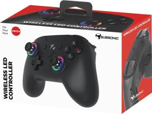 Subsonic - Nintendo Switch Wireless Controller LED - Schwarz 6