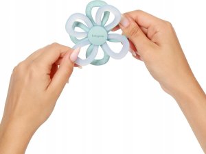 BABY ONO 1596/02 GRYZAK SILIKONOWY        FLOWER 3