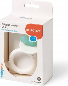 BABY ONO 1597/02 GRYZAK SILIKONOWY SNAIL 2