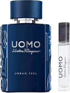 Set Salvatore Ferragamo: Uomo Urban Feel, Eau De Toilette, For Men, 10 ml + Uomo Urban Feel, Eau De Toilette, For Men, 100 ml For Men 2
