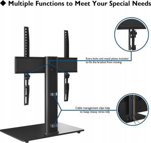 Nedis TVWM6570BK uchwyt do telewizorów 2,29 m (90") Czarny 4