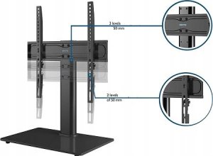 Nedis TVWM6570BK uchwyt do telewizorów 2,29 m (90") Czarny 6