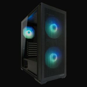 LC-Power Gehuse ATX Gaming 717B Meshwork_L dark black 4