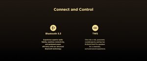 BUGANI Brief Pro - black+gold - Przenośny głośnik Bluetooth 3