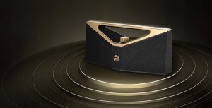 BUGANI Brief Pro - black+gold - Przenośny głośnik Bluetooth 4