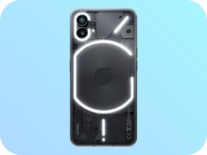 Hello Case Etui Do Nothing Phone 1 (Przezroczyste, Silikonowe, Ochronne) Szkło 9H 2