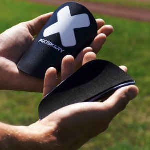 Ochraniacze piłkarskie Proskary Venom Shin Pads czarne 12x8 cm 6