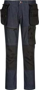 Spodnie Robocze Strech Kx3 Kabury Jeansowe Denim Eu 52  92 Cm Portwest 36" Portwest  Kx342Inr36 5036108348749 2