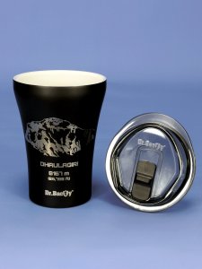 Dr.Bacty Kubek termiczny do kawy Apollo - 227 ml - Dhaulagiri - czarny 3