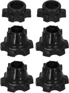 Hantle do ćwiczeń bitumiczne, 20 kg regulowany zestaw: gryf+ kettle UNIWERSALNY 14