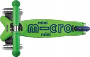 Micro hulajnoga Mini DELUXE LED GREEN BLUE 8