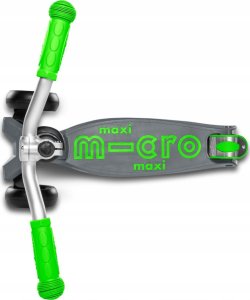 Micro Hulajnoga Maxi Deluxe Pro Grey/Green 4